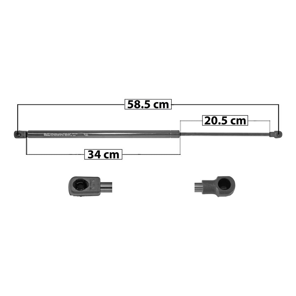 Amortiguador 5Ta Puerta Ford Fiesta Hatchback 2003-2007