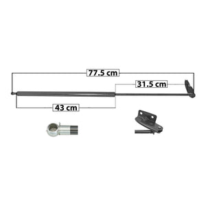 Amortiguador Cajuela Para Nissan Ichi Van 1987-2003