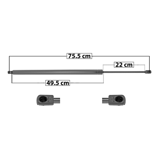 Amortiguador Cajuela Para Volkswagen Eurovan 2003-2010
