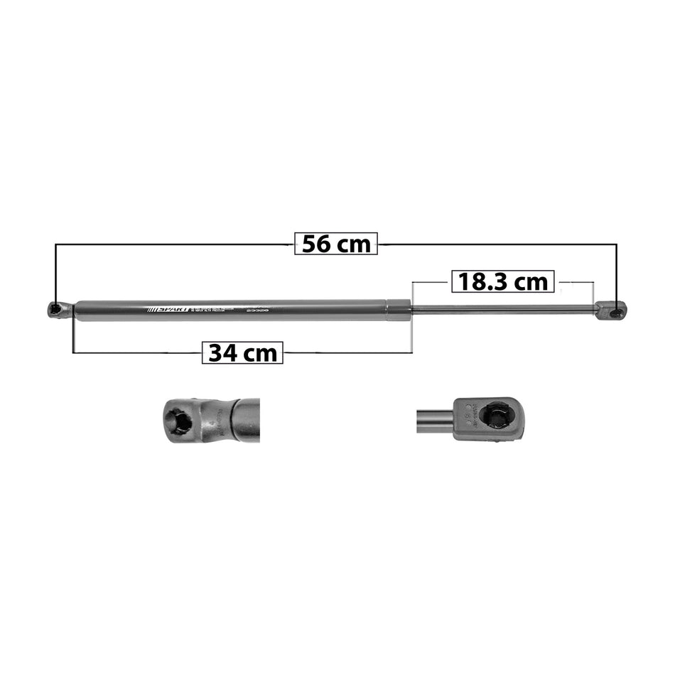 Amortiguador 5Ta Puerta Toyota Sienna 2011-2020