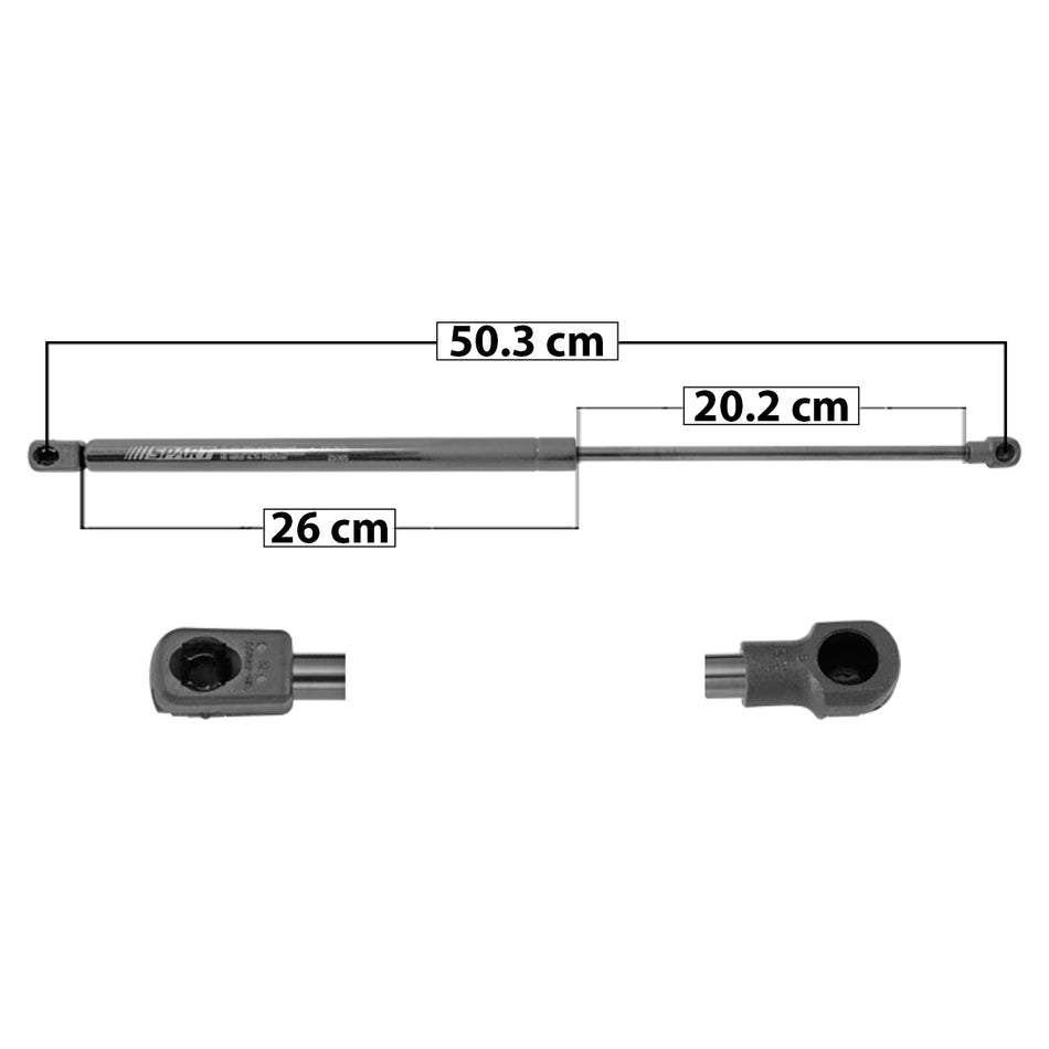 AMORTIGUADOR 5TA PUERTA AUDI 3 2000-200