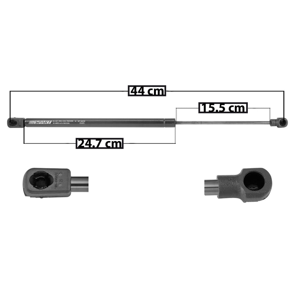 AMORTIGUADOR VIDRIO 5TA PUERTA JEEP GRAND CHEROKEE 2011-2013