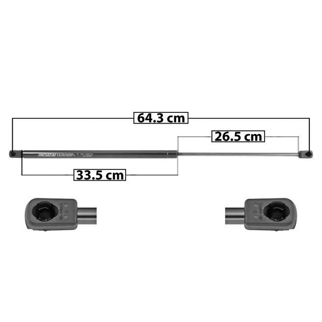 Amortiguador 5Ta Puerta Para Mercedes-Benz Ml 1998-2004
