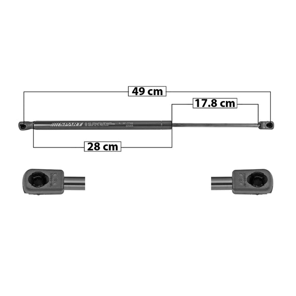 Amortiguador 5Ta Puerta Para Hyundai Ix35 2015-2016