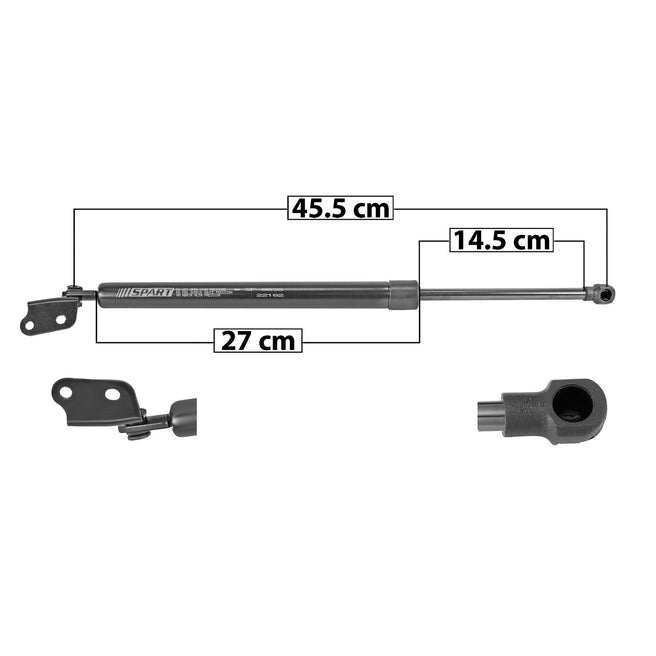 Amortiguador 5Ta Puerta Para Mazda Cx-5 2013-2017