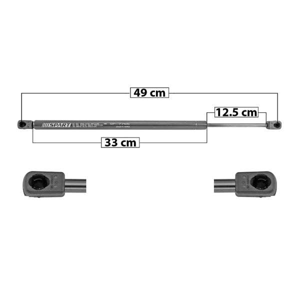 Amortiguador Cofre Para Saturn Sky 2007-2009