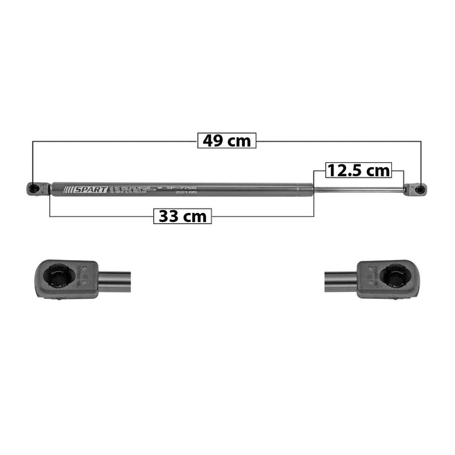 Amortiguador Cofre Para Saturn Sky 2007-2009