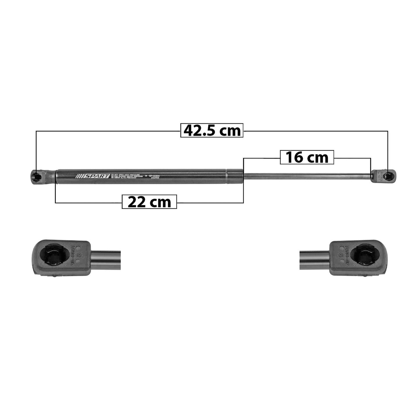 Amortiguador Cofre Para Toyota Fj Crusier 2011-2014