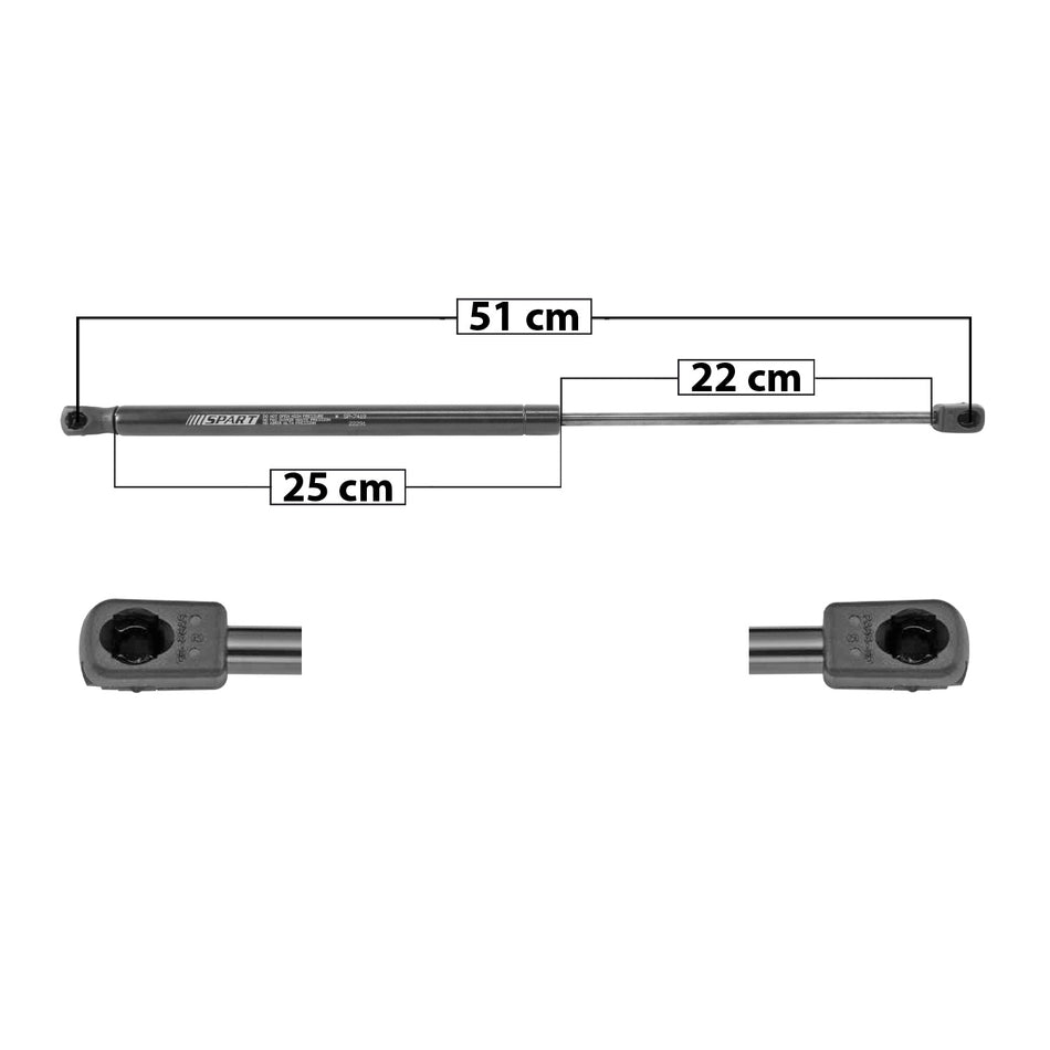 Amortiguador 5Ta Puerta Ford Ecosport 2013-2022