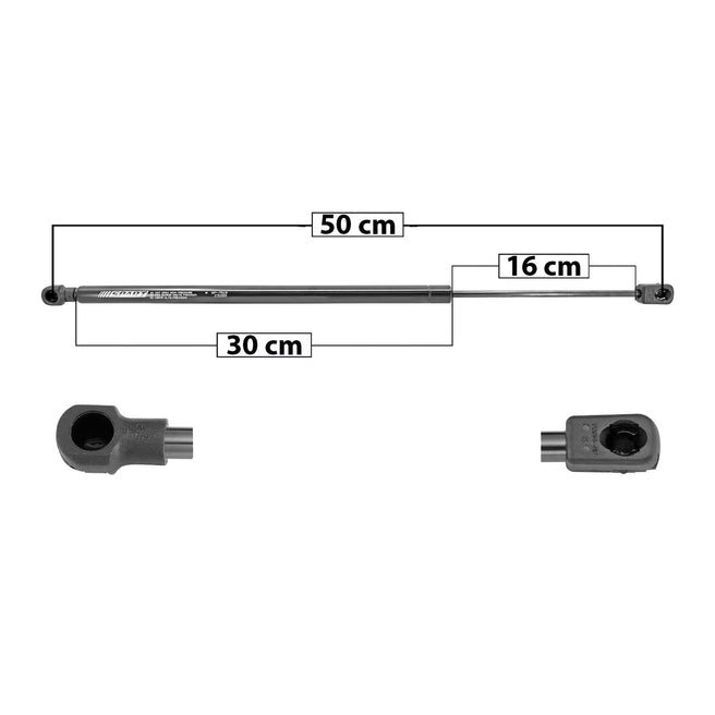 Resorte de Gas para Vidrio Trasero de Jeep Wrangler 2011-2018