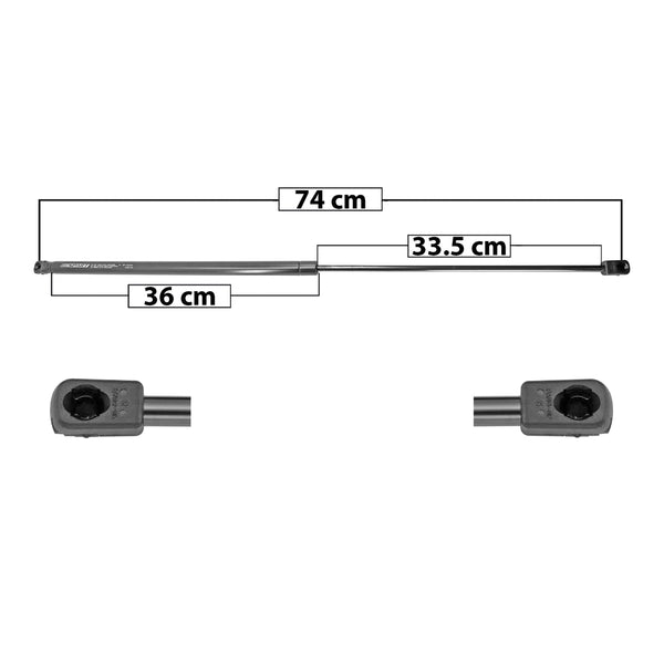 Amortiguador Cofre Para Volkswagen Passat 2012-2014