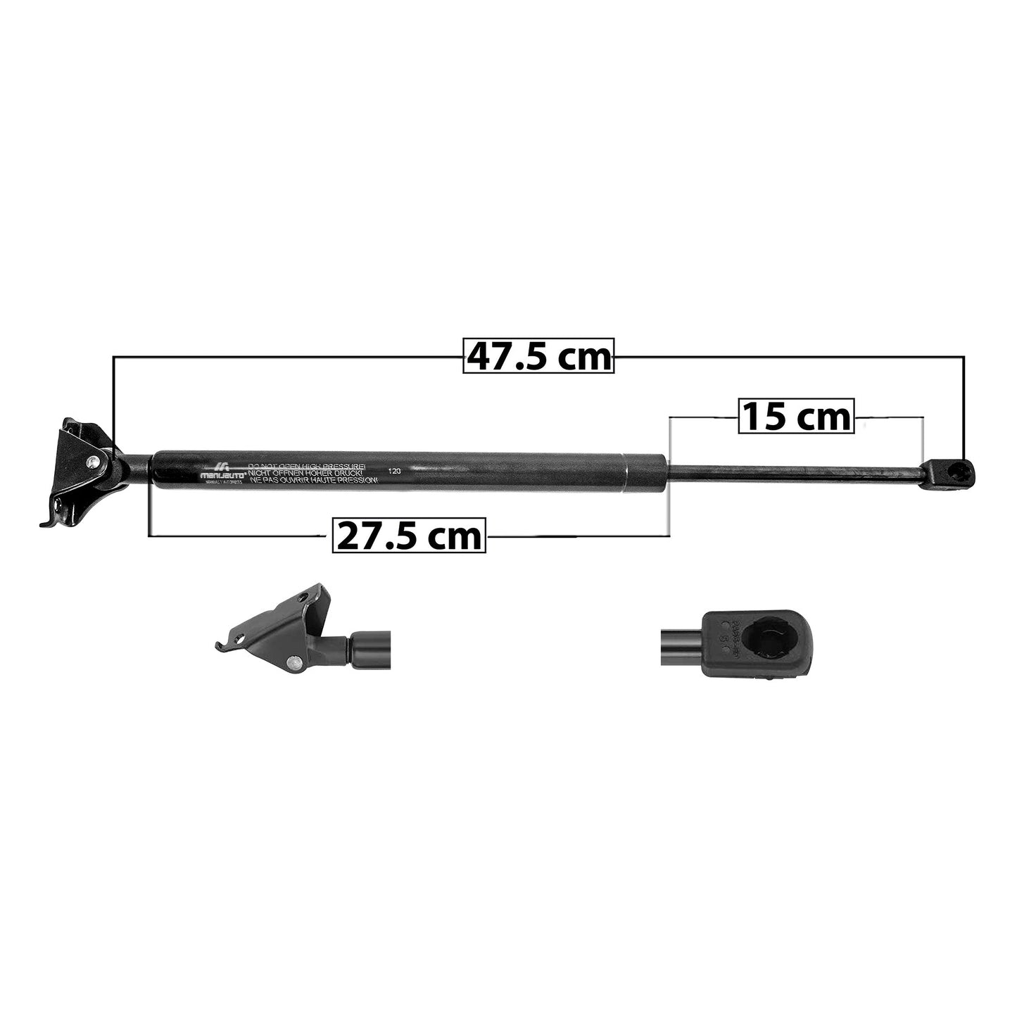 Amortiguador 5Ta Puerta Para Jeep Grand Cherokee 1993-1998