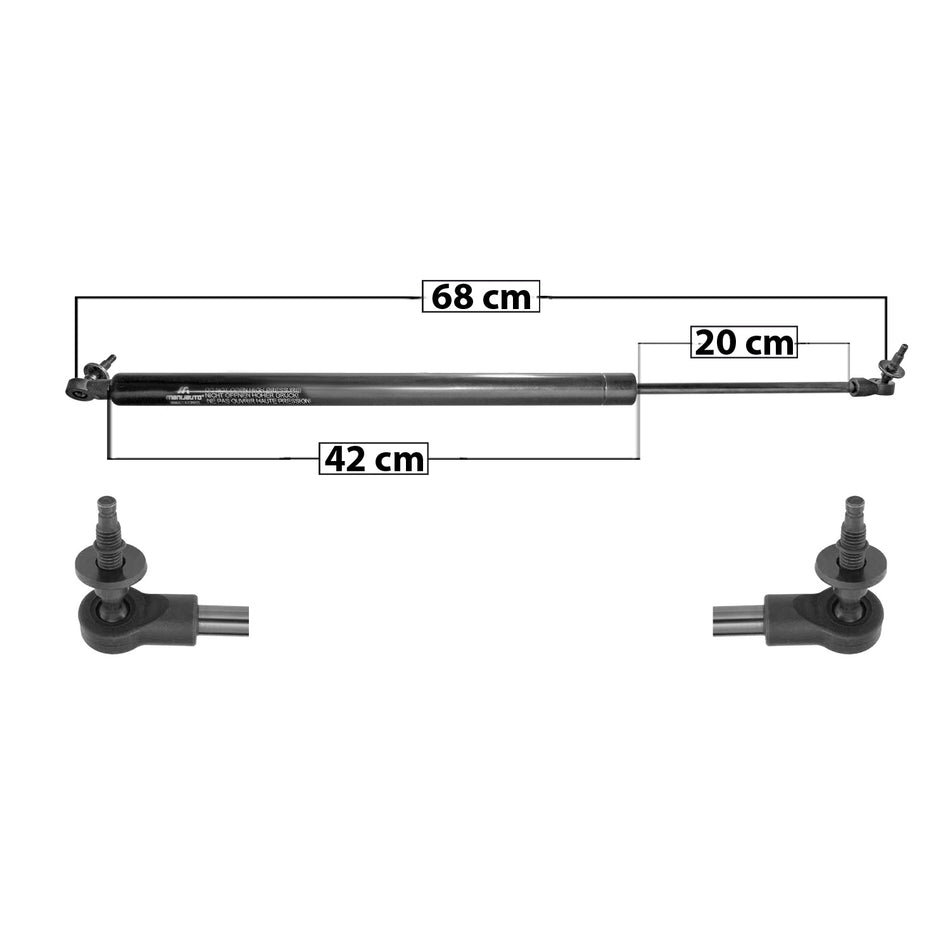 Amortiguador 5Ta Puerta Chrysler Voyager 1996-2000