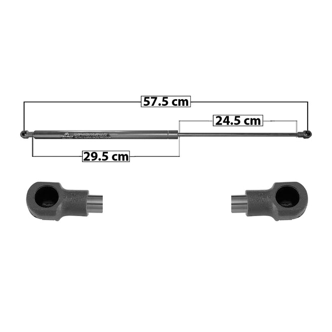 Amortiguador 5Ta Puerta Para Ford Fiesta 1997-2002
