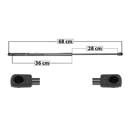 Amortiguador Cofre Para Volkswagen Beetle 1998-2011