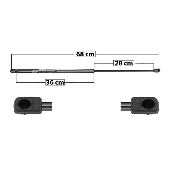 Amortiguador Cofre Para Volkswagen Beetle 1998-2011