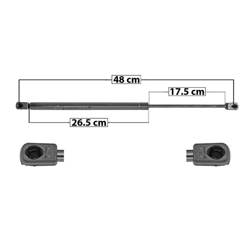 Amortiguador 5Ta Puerta Para Dodge Caliber 2007-2012