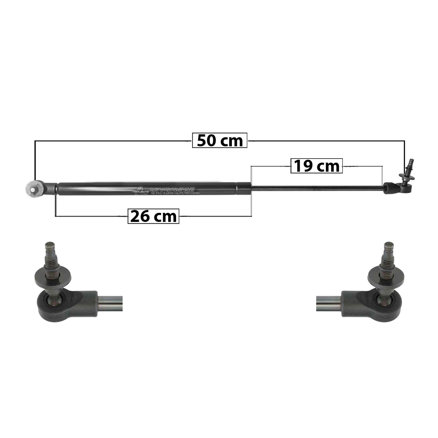 Amortiguador 5Ta Puerta Para Jeep Grand Cherokee 2005-2007