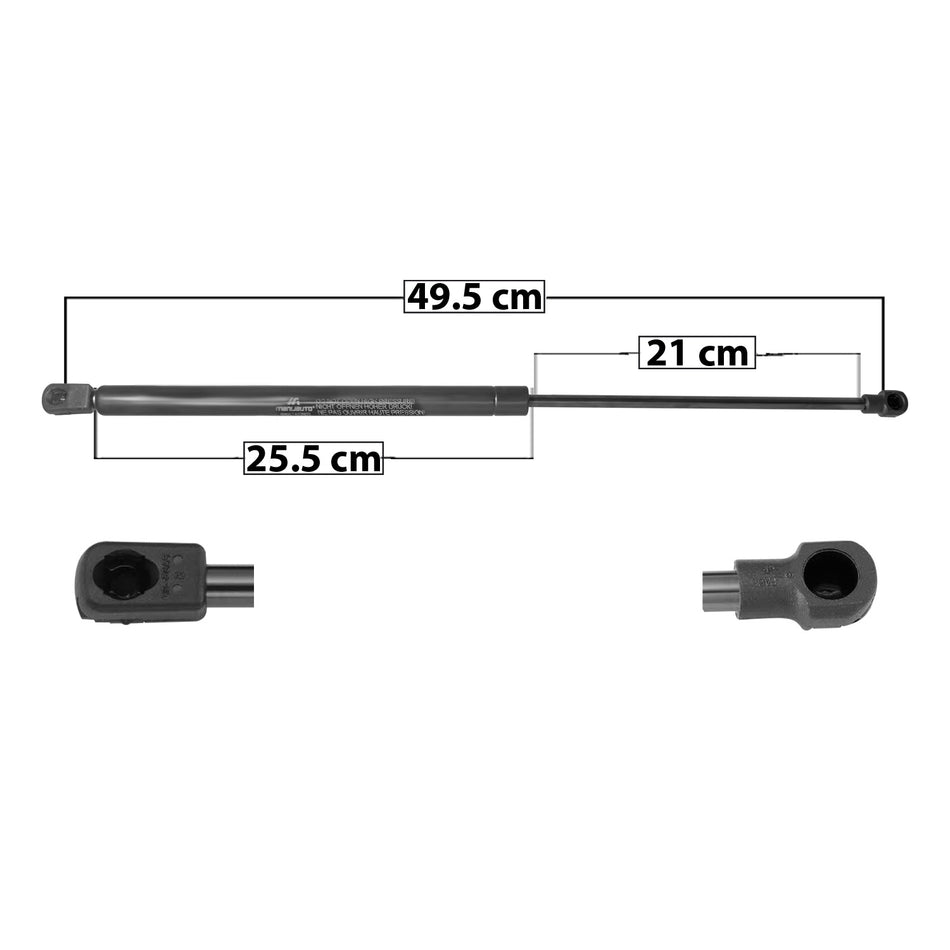 Amortiguador Cofre Volkswagen Polo 2003-2007