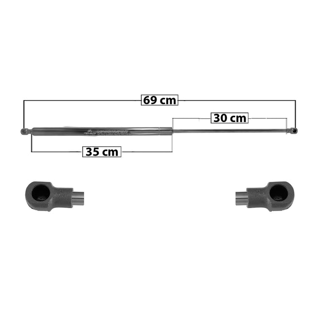 Amortiguador 5Ta Puerta Para Renault Kangoo 2004-2009