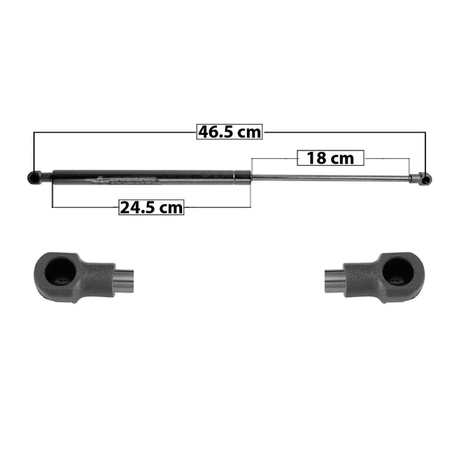 Amortiguador 5Ta Puerta Para Volkswagen Crossfox 2005-2011