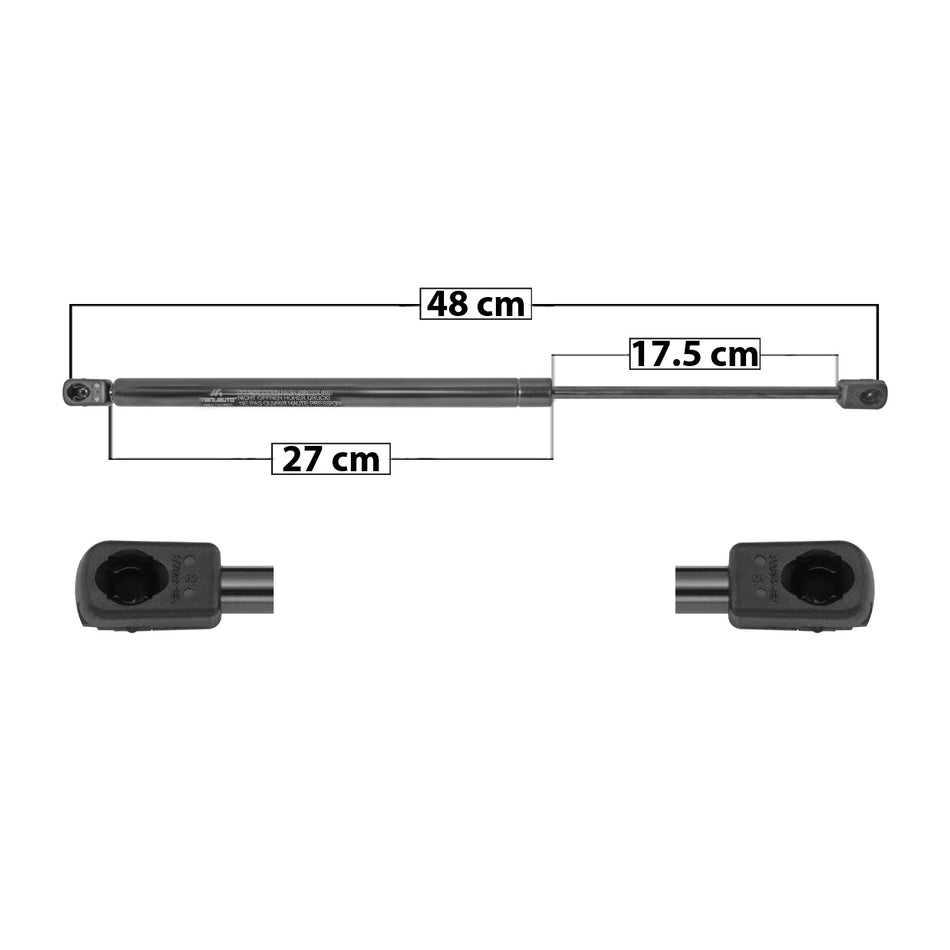 AMORTIGUADOR VIDRIO 5TA PUERTA NISSAN PATHFINDER 1994-2004