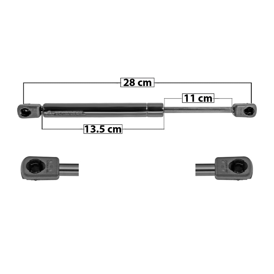 Amortiguador Cofre Jeep Commander 2006-2010