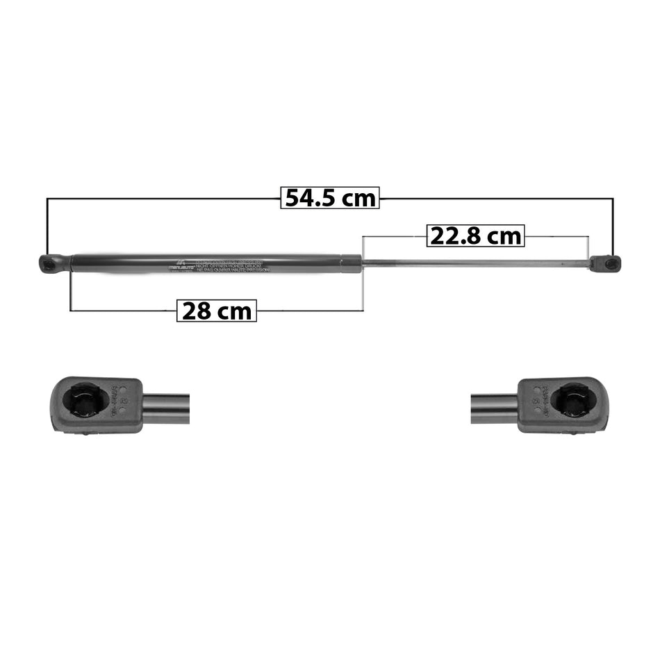 Amortiguador 5Ta Puerta Ford Fiesta Hatchback 2011-2019