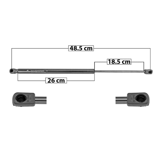 Amortiguador 5Ta Puerta Para Ford Focus 2007-2011