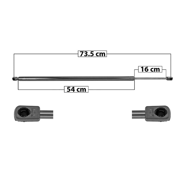 Amortiguador 5Ta Puerta Para Jeep Grand Cherokee 2014-2020