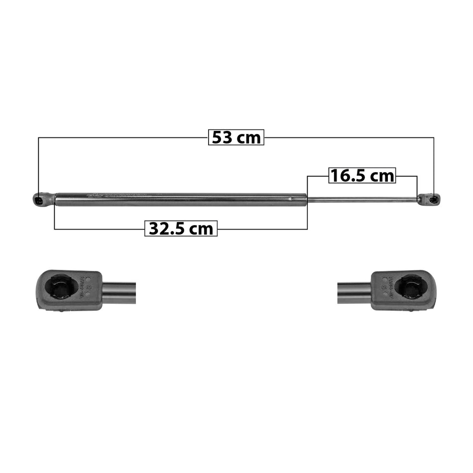 AMORTIGUADOR 5TA PUERTA JEEP COMPASS 2007-2017