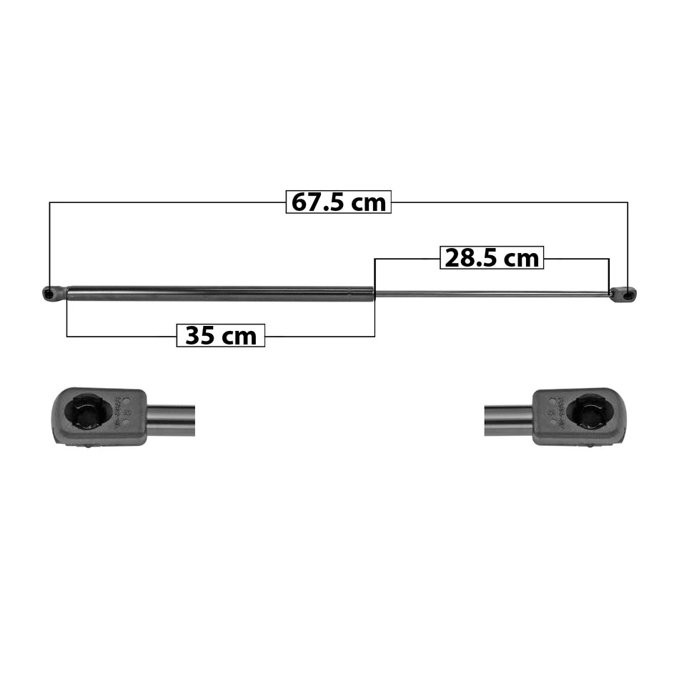 AMORTIGUADOR 5TA PUERTA LAND ROVER FREELANDER 2002-2005