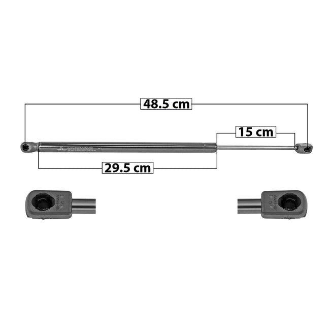 Amortiguador Cajuela Para Volkswagen Jetta 2011-2017