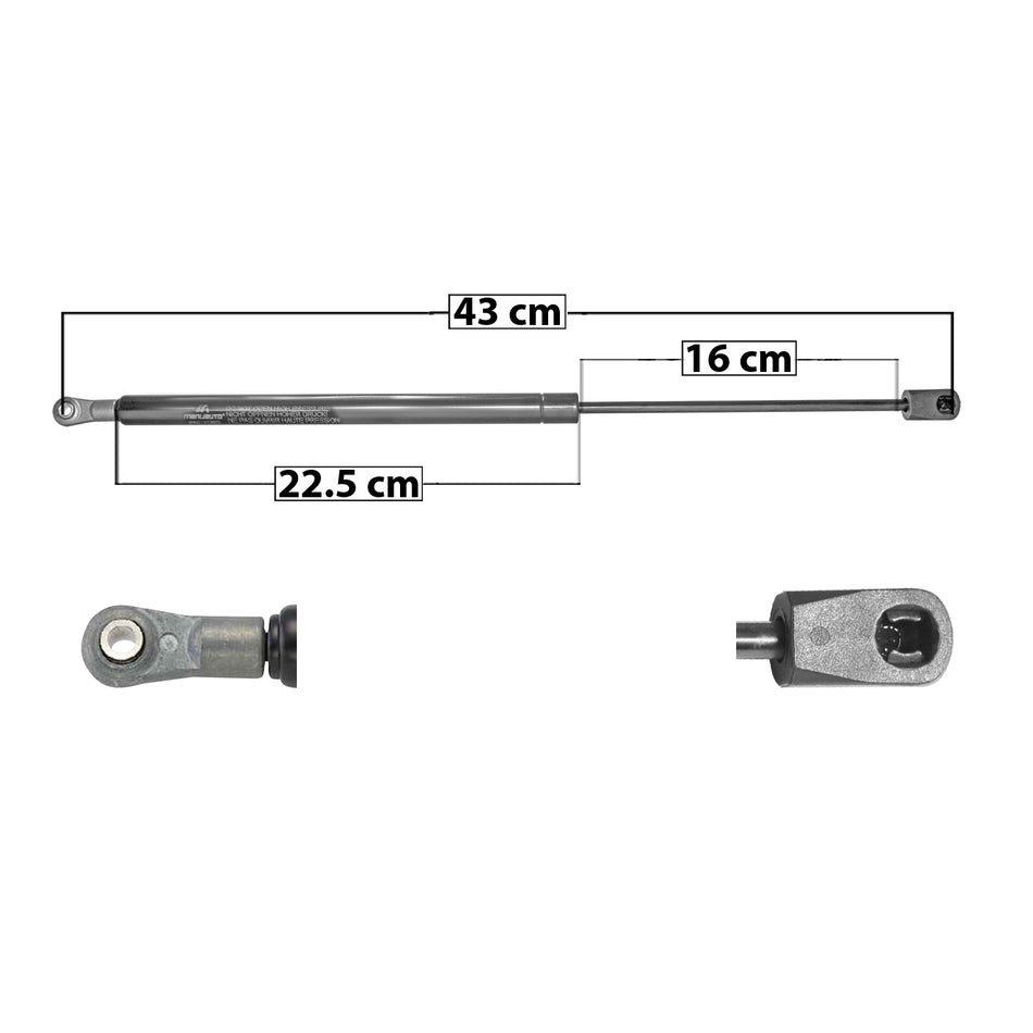 AMORTIGUADOR VIDRIO TRASERO FORD EXPLORER 1991-2001