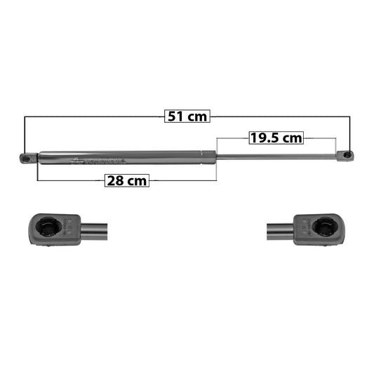 Amortiguador 5Ta Puerta Para Chevrolet Trail Blazer 2004-2007