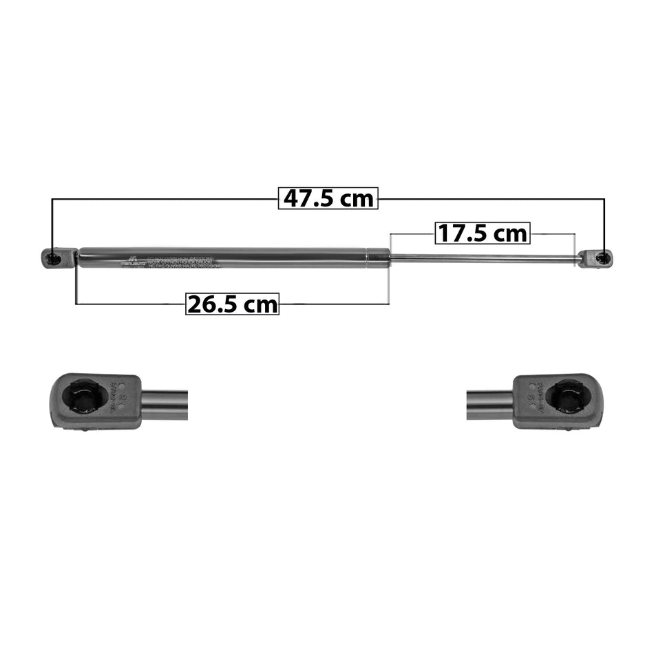 Amortiguador 5Ta Puerta Mitsubishi Outlander 2003-2013