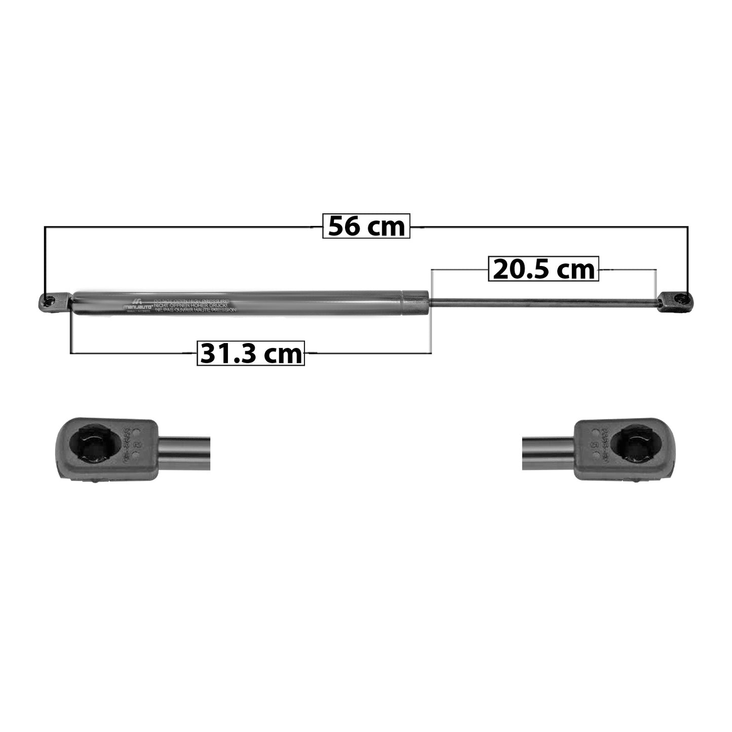 Amortiguador 5Ta Puerta Para Ford Escape 2001-2007