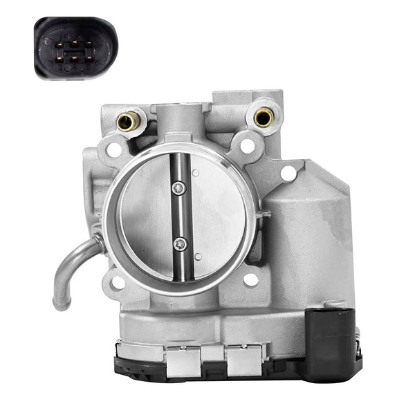 Cuerpo de Aceleracion P/ Volkswagen Beetle 2004-2005 L4 2.0L 8 Valvulas SOHC Naturalmente Aspirado FWD