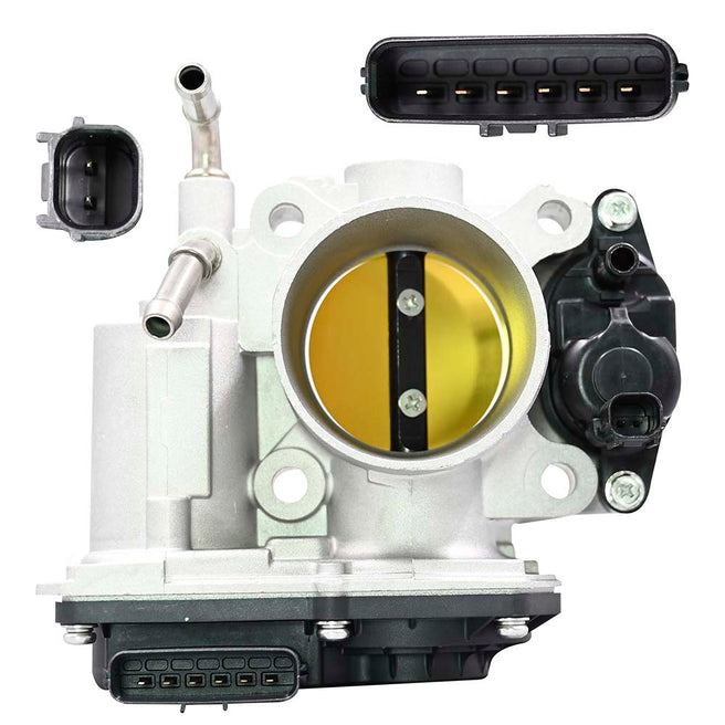 Cuerpo de Aceleracion P/ Honda Fit 2007-2009 L4 1.5L 16 Valvulas SOHC Naturalmente Aspirado FWD