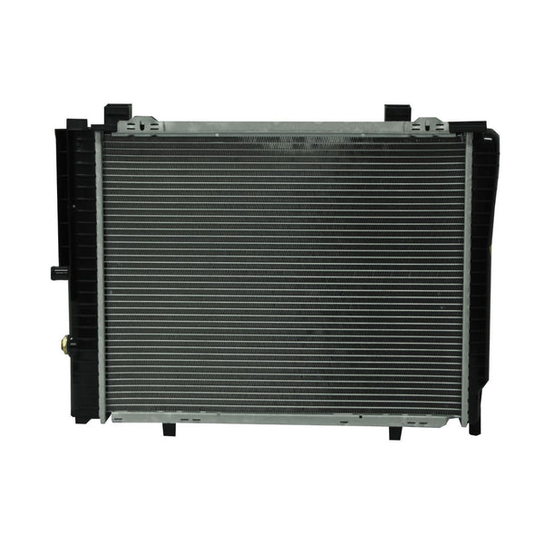 Radiador Automotriz Mercedes Benz C230 C300 Kompressor T/A 97-99 32mm Tubo Soldado