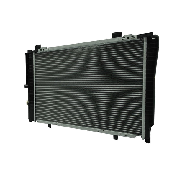 Radiador Automotriz Mercedes Benz C230 C300 Kompressor T/A 97-99 32mm Tubo Soldado