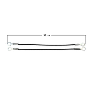 Cables De Tapa Para Ford F-150/F-250 1980-1986