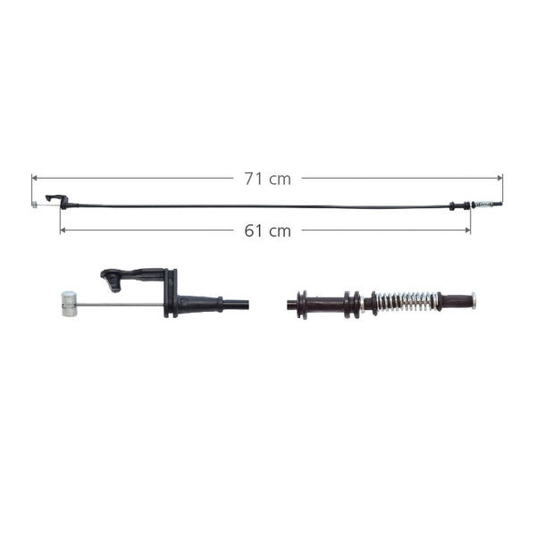 Chicote Cerradura Para Ford Fiesta 1997-2002