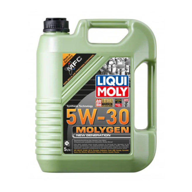 Kit de Limpieza y Aceite Sintético Molygen 5W30