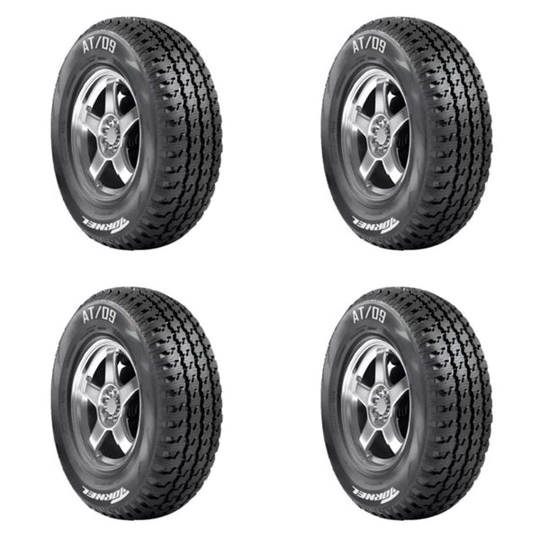 Kit 4  llantas 31X10.50R15LT-6C  109Q TORNEL A/T-09     AUTO