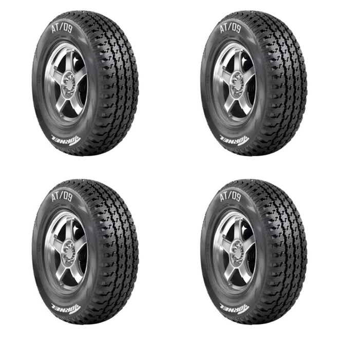 Paquete de 4 Llantas 31X10.50 R15LT-6C 109Q TORNEL A/T-09