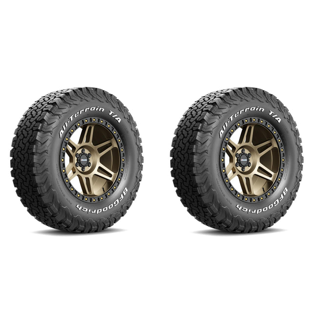 Paquete de 2 Llantas 34X12.50 R18LT 121R BFGoodrich All-Terrain T/A KO2
