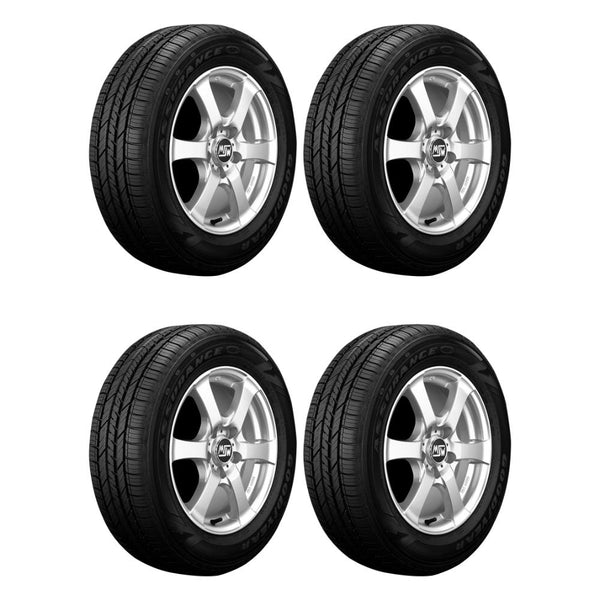 Kit 4  llantas 225/55R17 95H GOODYEAR ASSURANCE FUEL MAX AUTO