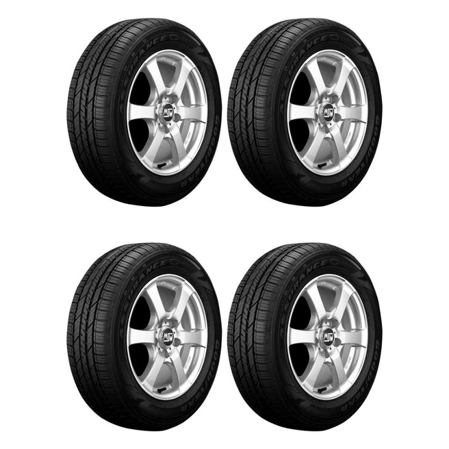 Paquete de 4 Llantas 225/55 R17 95H GOODYEAR ASSURANCE FUEL MAX