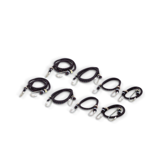 Cinturones elasticos Bungees (8 pzas)